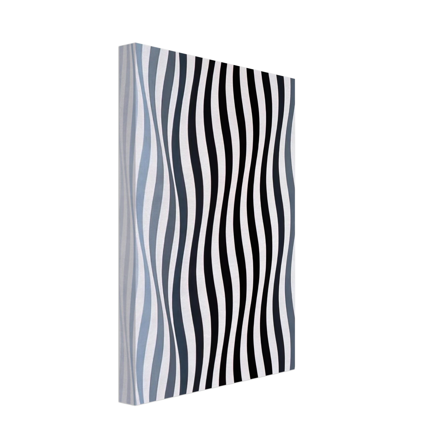 Bridget Riley - ARREST 1 1965 Canvas - 70x100 cm / 28x40 inches-canvas