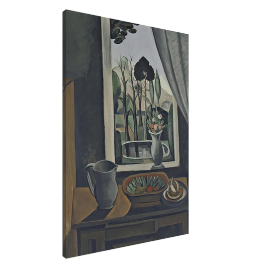 Andre Derain - WINDOW AT VERS 1912 Canvas - 20x30 cm / 8x12 inches-canvas