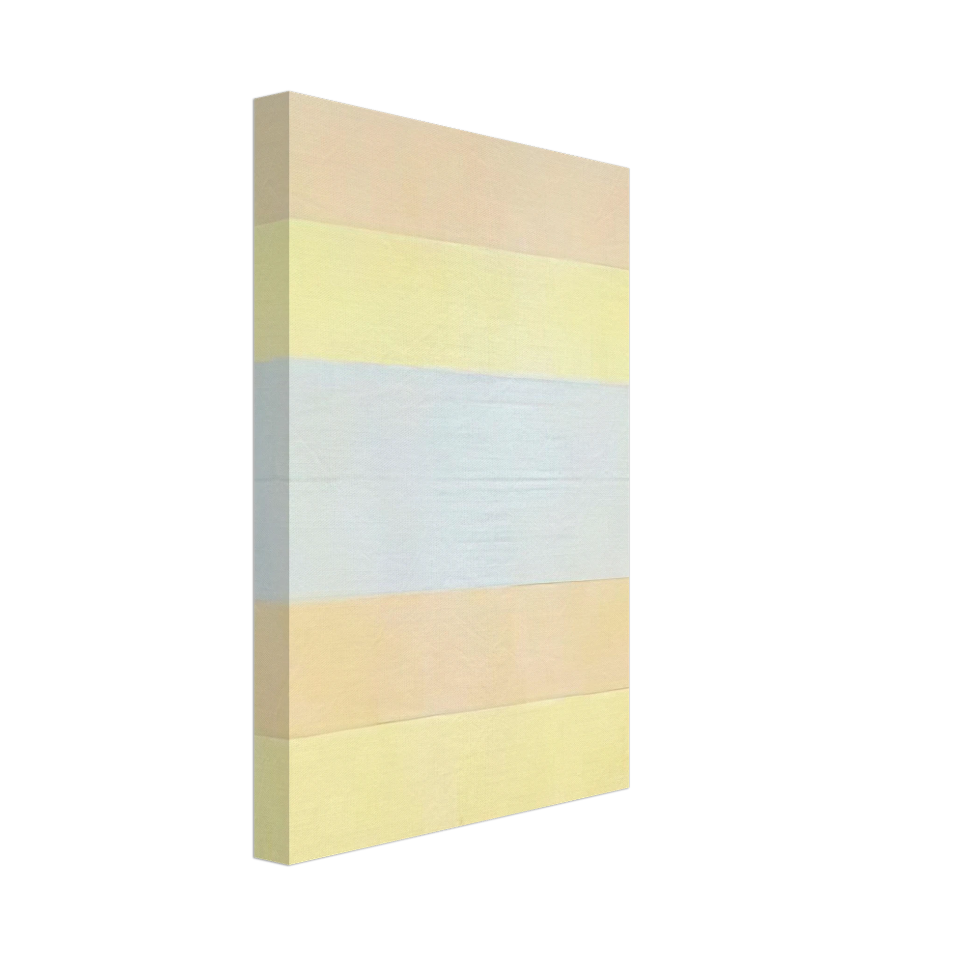Agnes Martin - With My Back to the World Canvas - 40x60 cm / 16x24 inches-canvas
