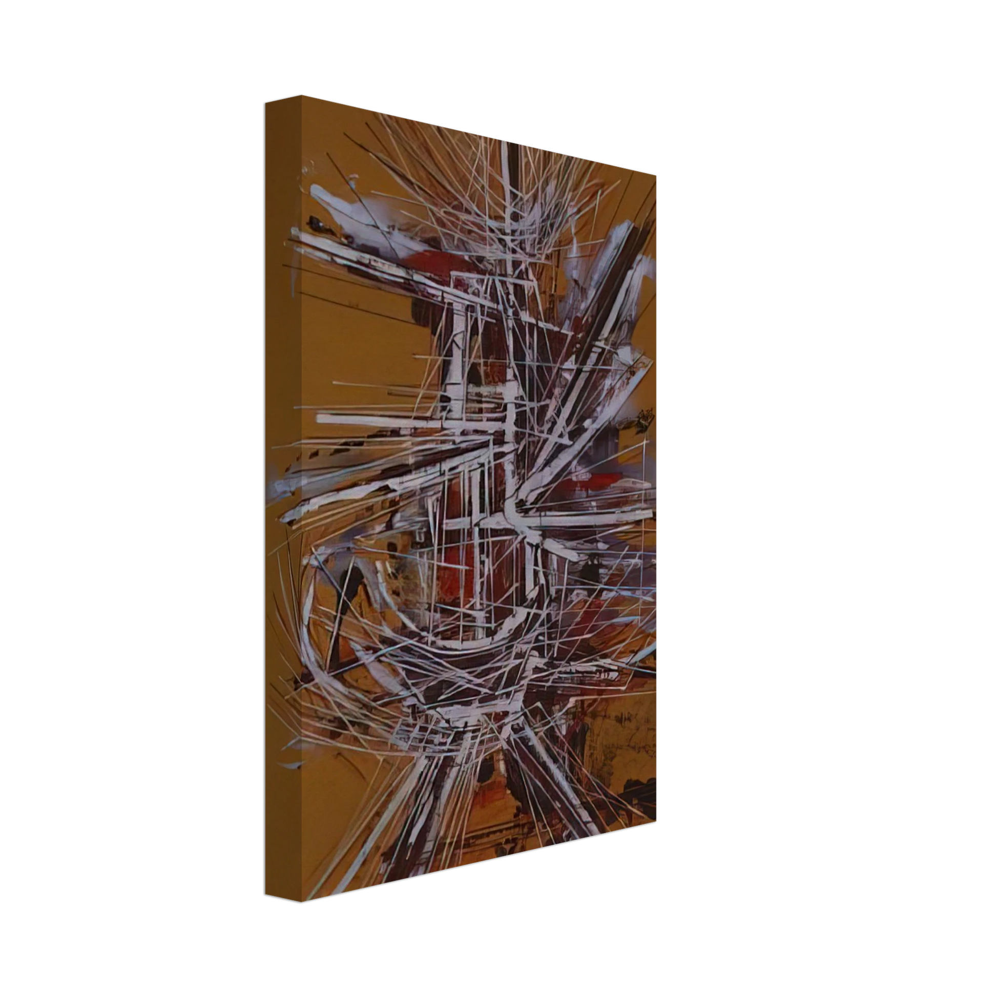 Jimmy Ernst - Southwest Image - 1958 Canvas - 40x60 cm / 16x24 inches-canvas