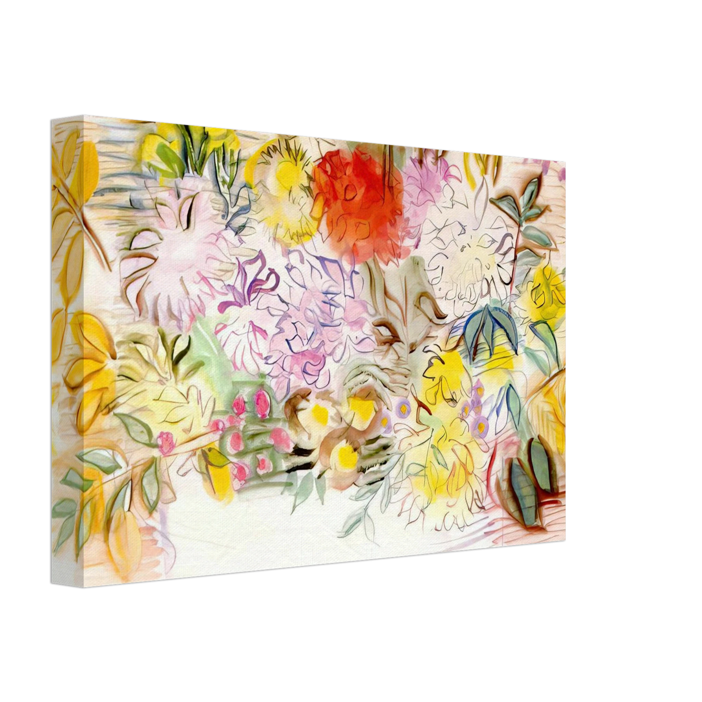 Raoul Dufy - BOUQUET OF FLOWERS Canvas - 40x60 cm / 16x24 inches-canvas