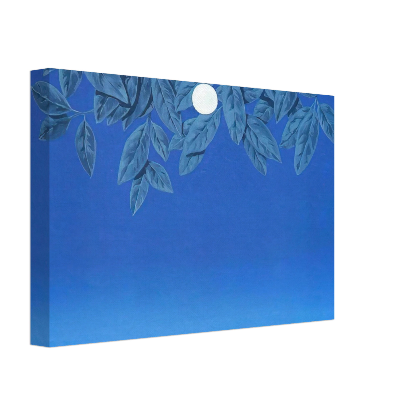 Rene Magritte - THE BLANK PAGE 1967 Canvas - 40x60 cm / 16x24 inches-canvas