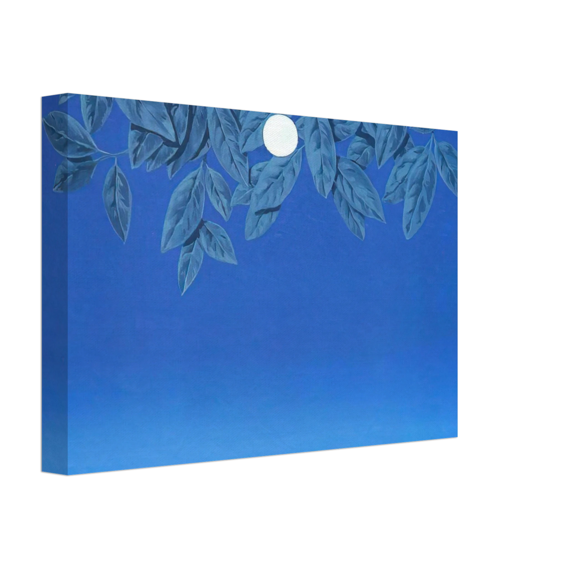 Rene Magritte - THE BLANK PAGE 1967 Canvas - 40x60 cm / 16x24 inches-canvas