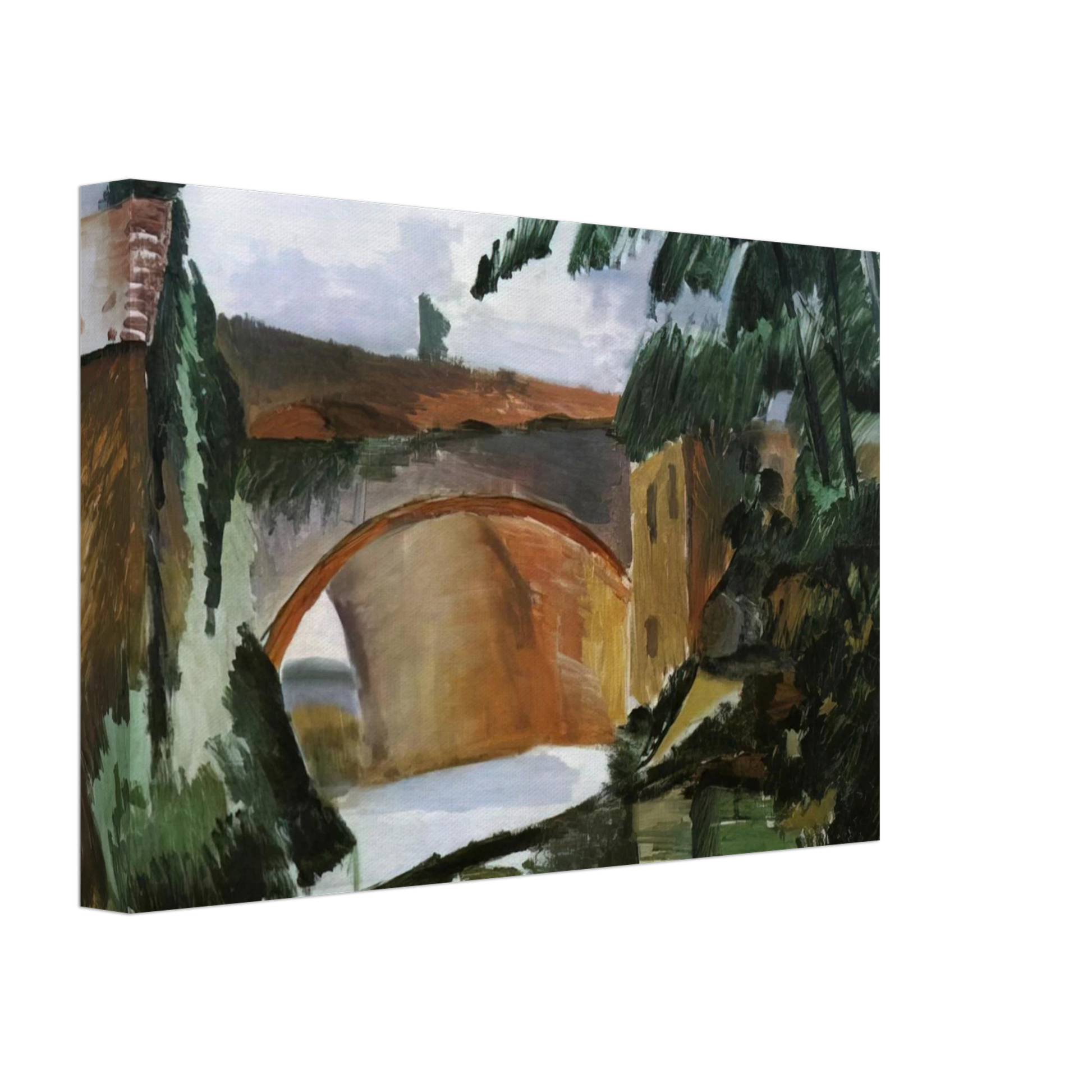 Andre Derain - THE RIVER 1912 Canvas - 40x60 cm / 16x24 inches-canvas