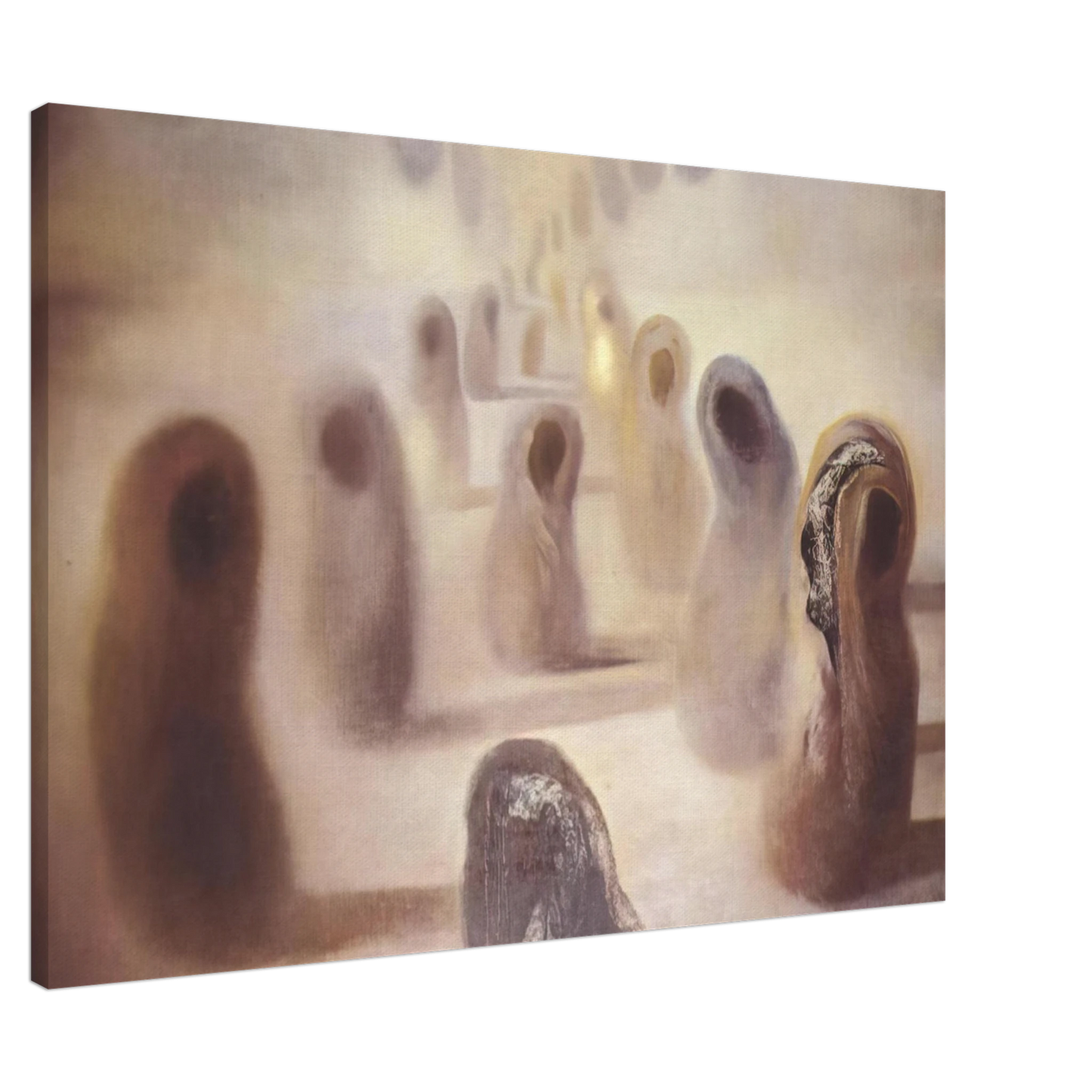 Salvador Dali - DESOXYRIBONUCLEIC ACID ARABS Canvas - 20x30 cm / 8x12 inches-canvas