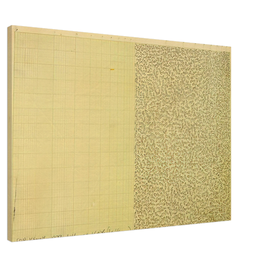 Keith Haring - UNTITLED FOR KENNY 1979 Canvas - 20x30 cm / 8x12 inches-canvas