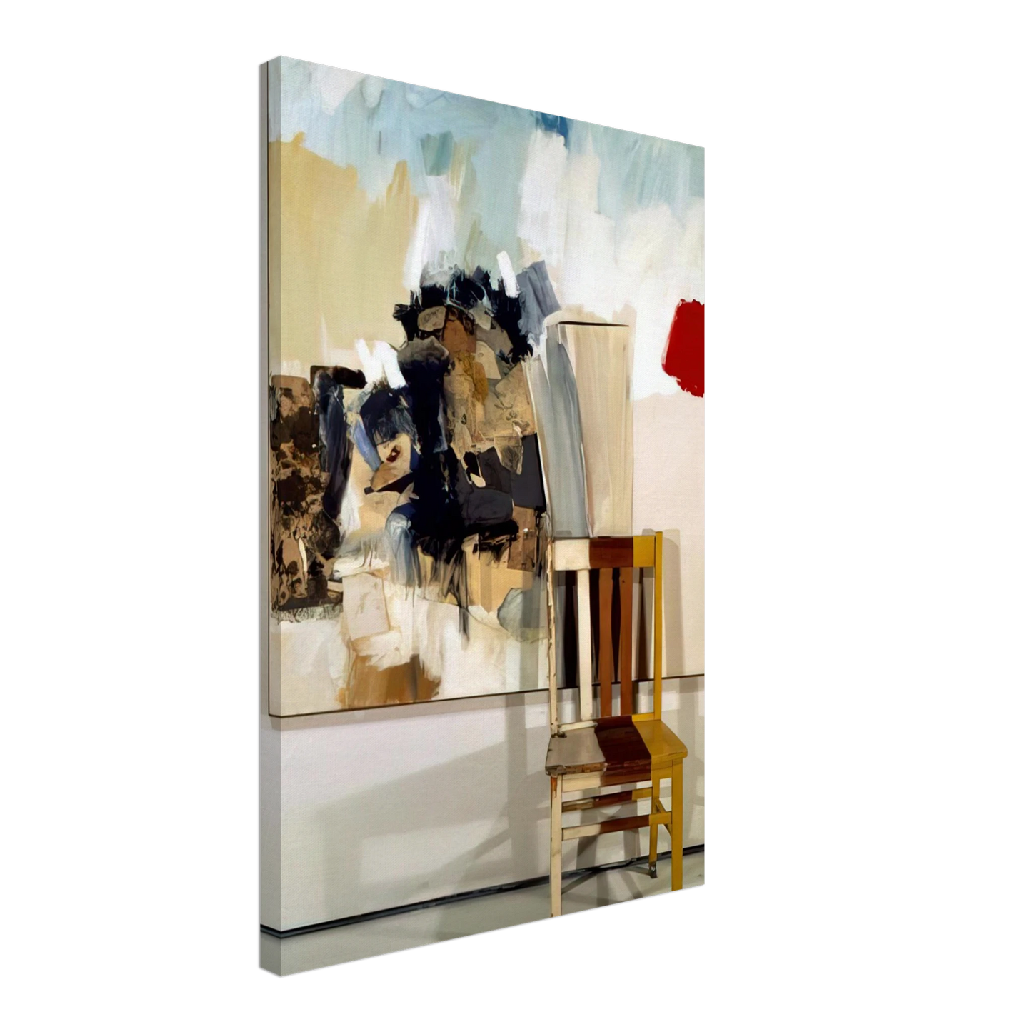 Robert Rauschenberg - PILGRIM 1960 1 Canvas - 70x100 cm / 28x40 inches-canvas