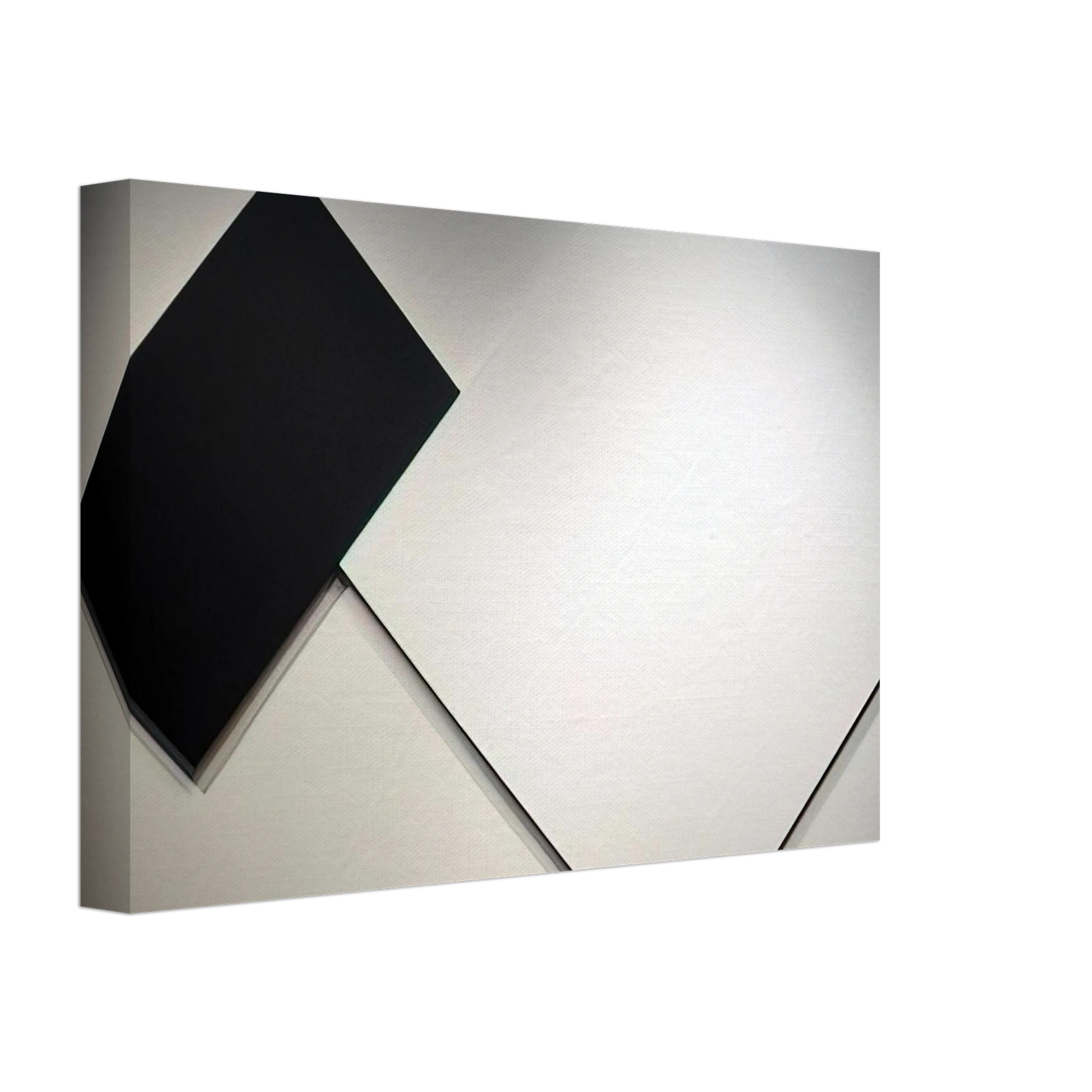 Ellsworth Kelly - White Black Canvas - 70x100 cm / 28x40 inches-canvas