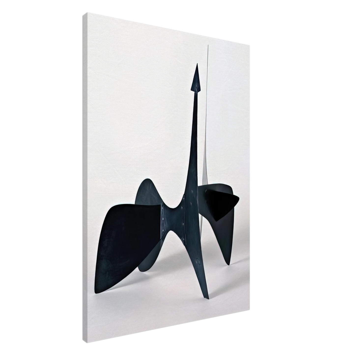 Alexander Calder - TEODELAPIO MAQUETTE II 1962 Canvas - 20x30 cm / 8x12 inches-canvas