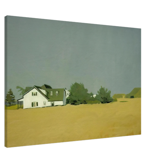 Fairfield Porter - WHEAT 1960 Canvas - 20x30 cm / 8x12 inches-canvas