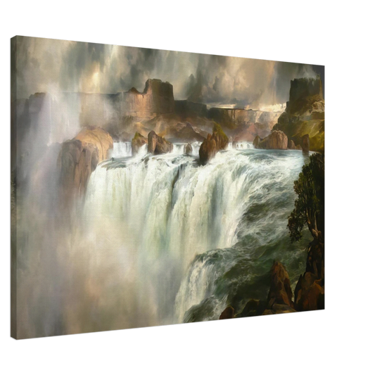 Thomas Moran - Shenandoah River Canvas - 20x30 cm / 8x12 inches-canvas