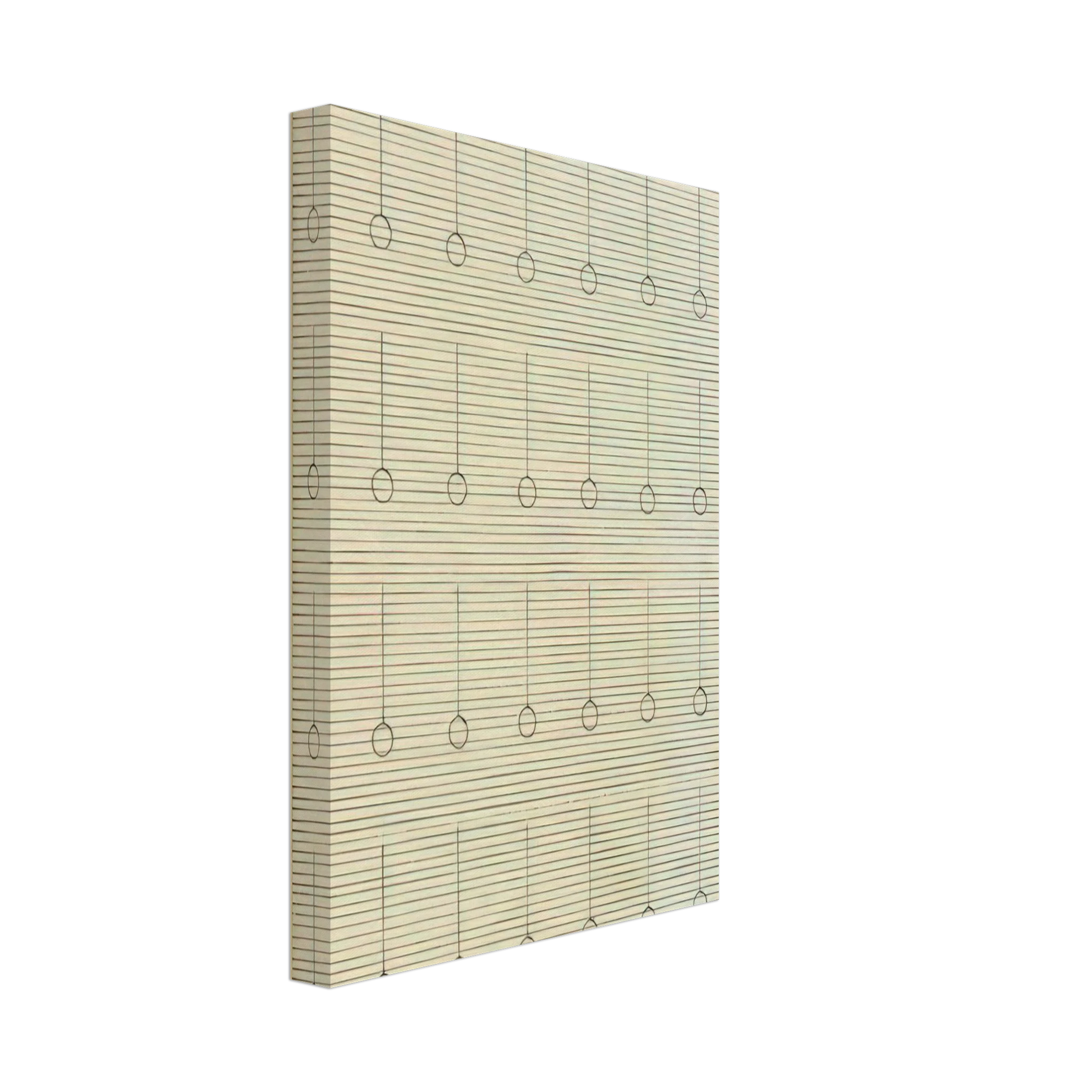 Agnes Martin - Drops Canvas - 70x100 cm / 28x40 inches-canvas