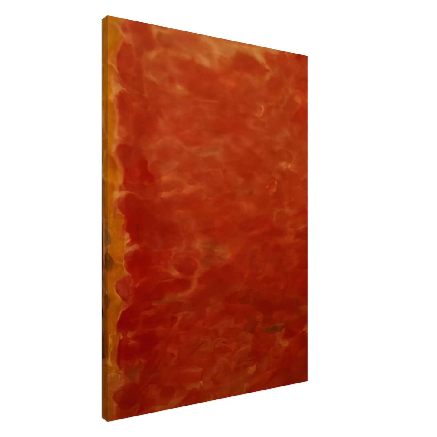 Sam Francis - Black and Red Canvas - 20x30 cm / 8x12 inches-canvas