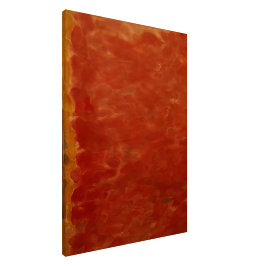 Sam Francis - Black and Red Canvas - 20x30 cm / 8x12 inches-canvas