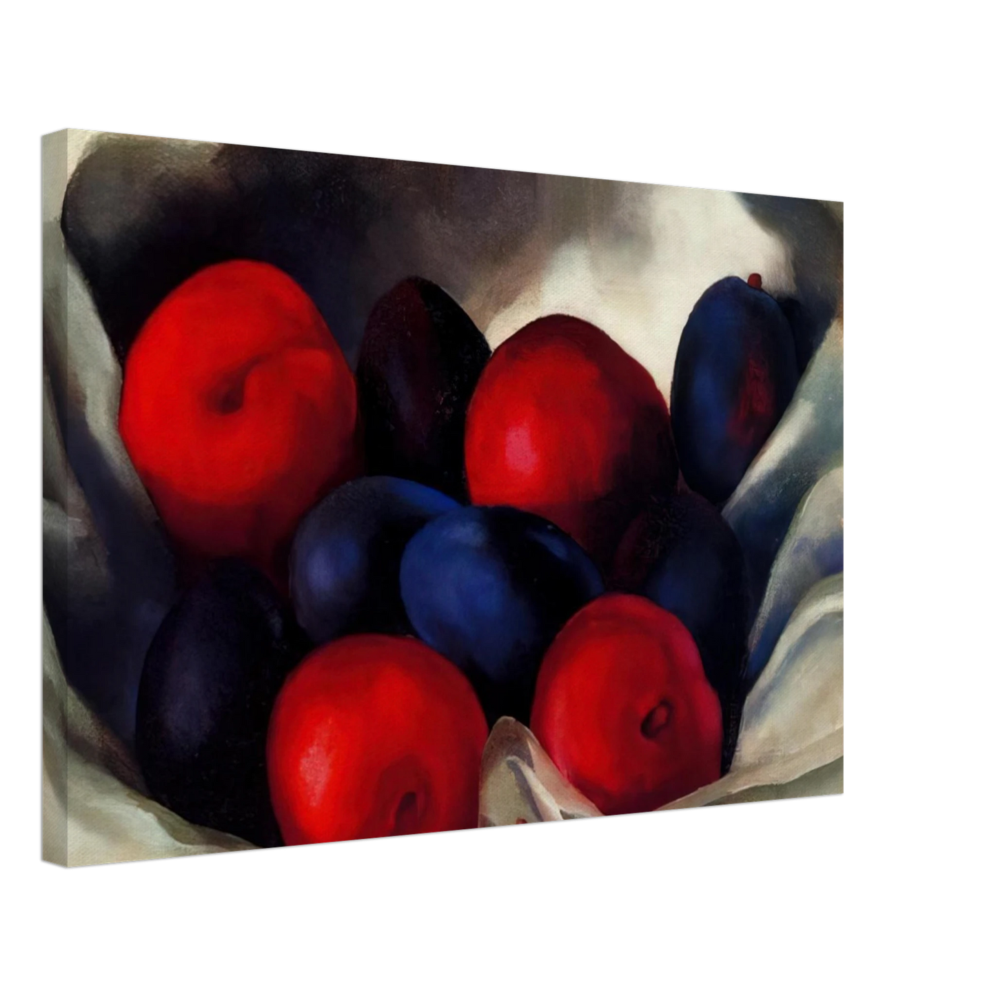 Georgia O'Keeffe - Plums Canvas - 40x60 cm / 16x24 inches-canvas
