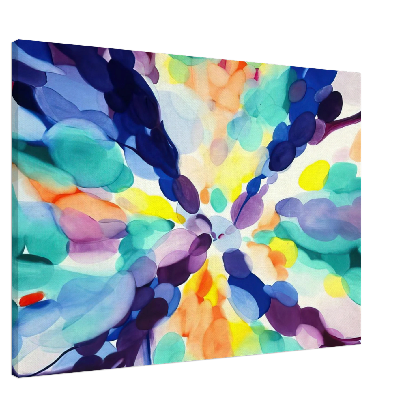 Alice Baber - Lavender High Canvas - 20x30 cm / 8x12 inches-canvas