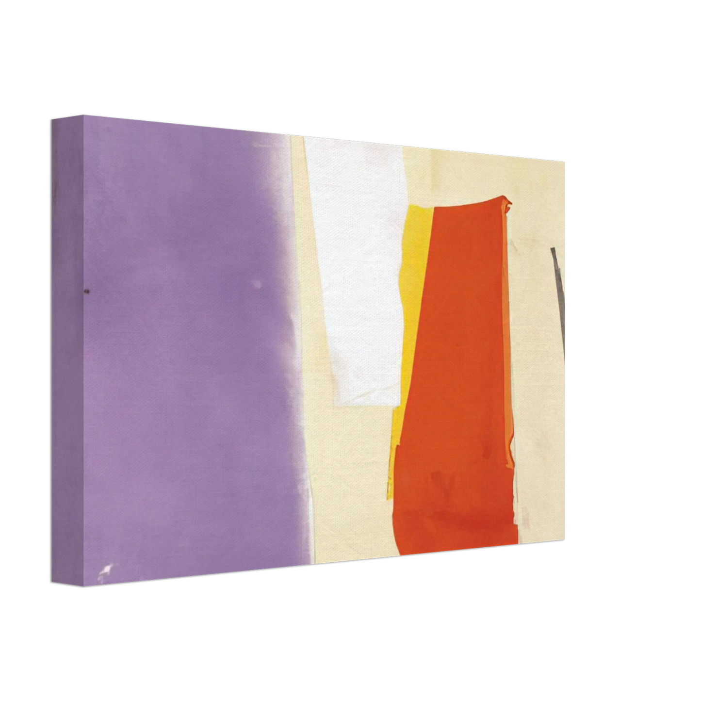 Esteban Vicente - UNTITLED 1985 1 Canvas - 70x100 cm / 28x40 inches-canvas