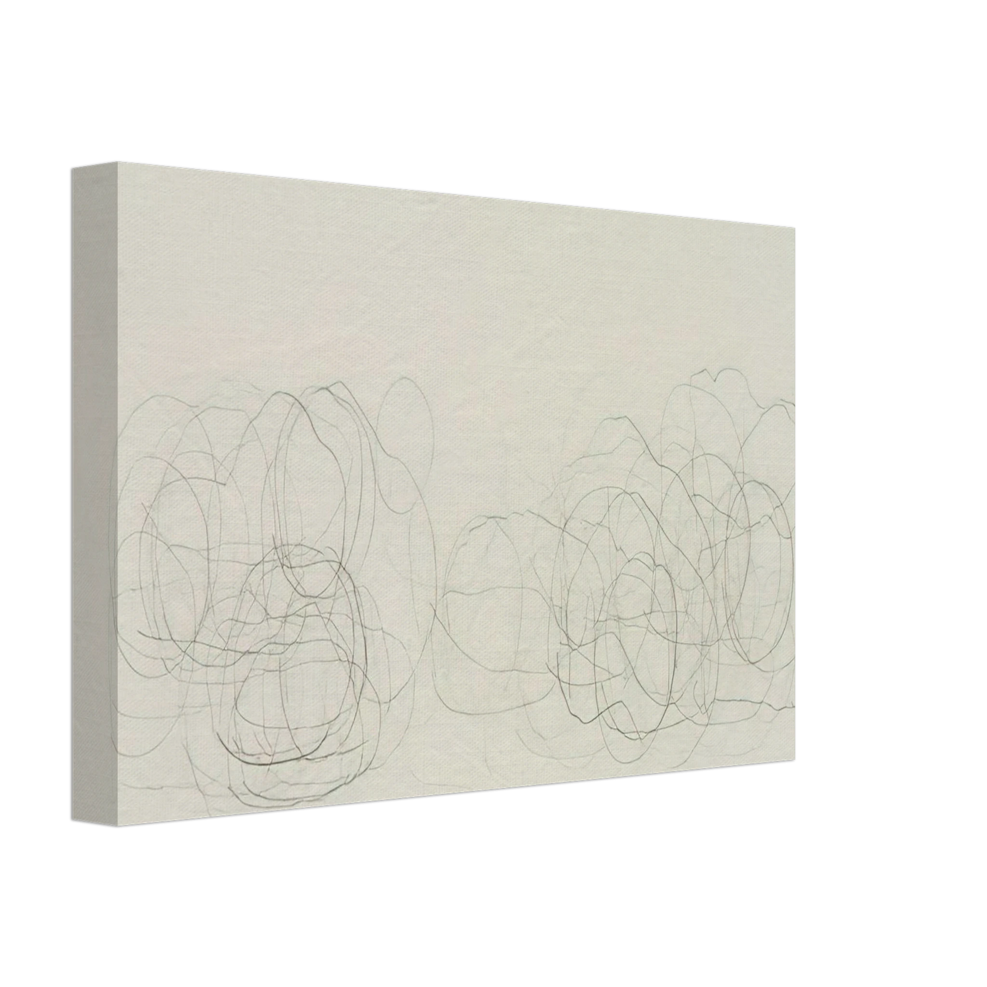 John Cage - 7R15 Where R=Ryoanji - 1983 Canvas - 40x60 cm / 16x24 inches-canvas