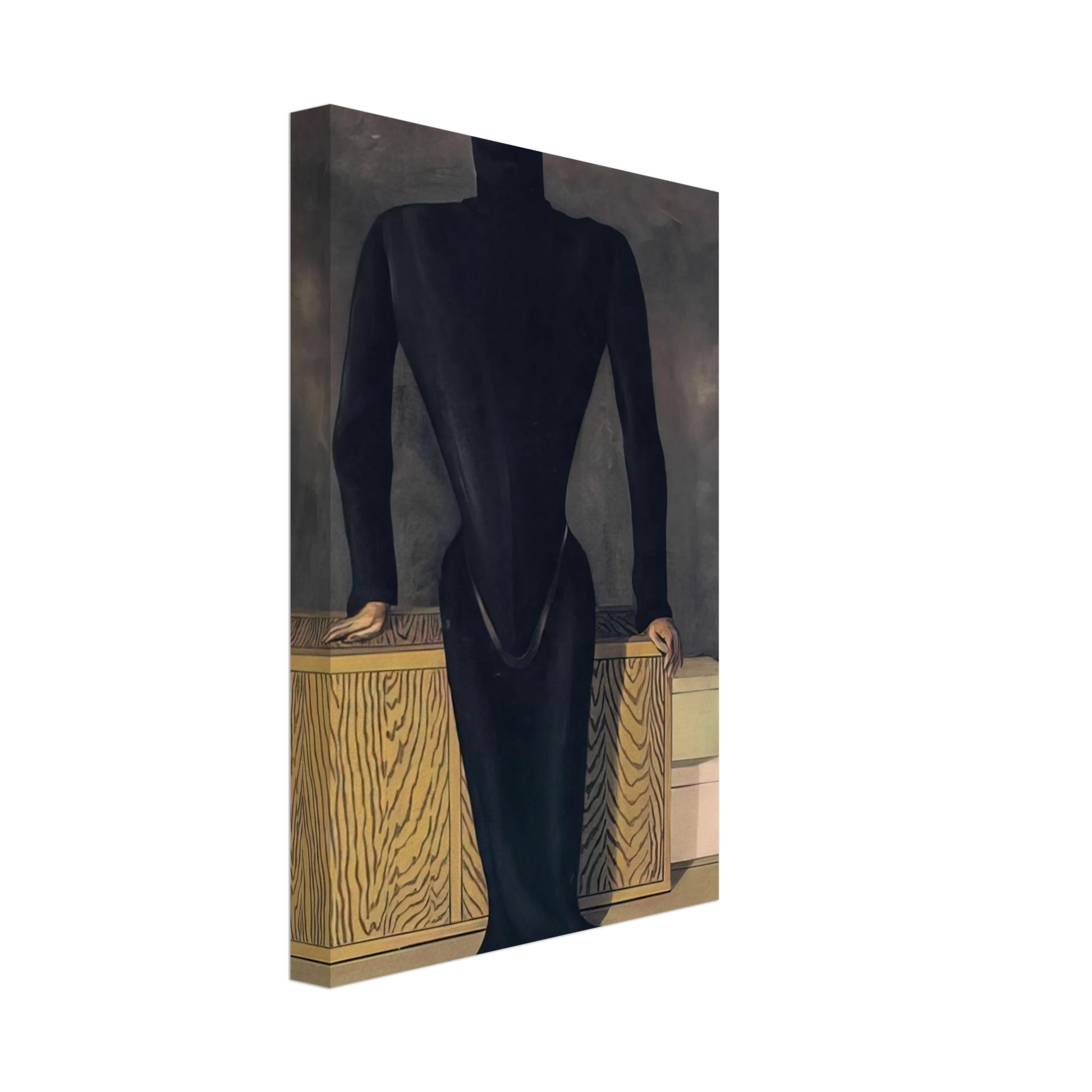 Rene Magritte - THE FEMALE THIEF 1927 Canvas - 70x100 cm / 28x40 inches-canvas