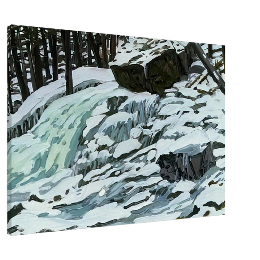Neil Welliver - Study for Aqua Spring - 1997 Canvas - Default Title-canvas