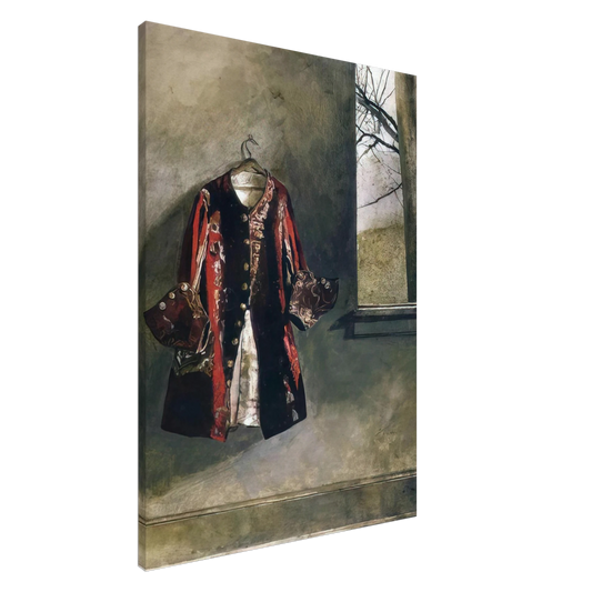 Andrew Wyeth - CURTAIN CALL Canvas - 20x30 cm / 8x12 inches-canvas