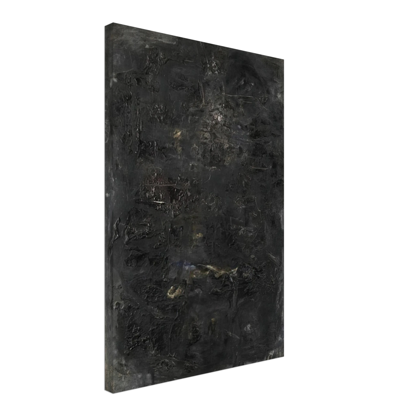 Emil Schumacher - Jarbas - 1959 Canvas - 40x60 cm / 16x24 inches-canvas