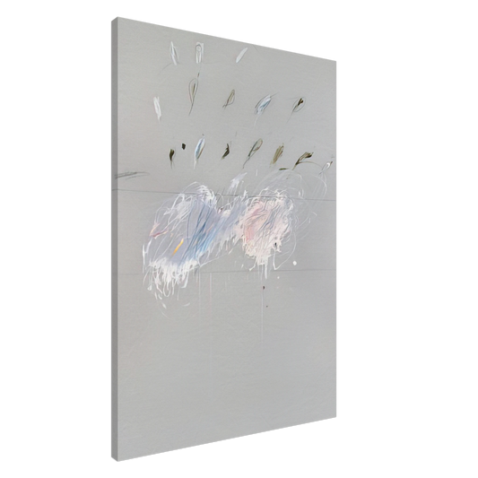 Cy Twombly - Nine Discourses on Commodus, Part VI Canvas - 20x30 cm / 8x12 inches-canvas