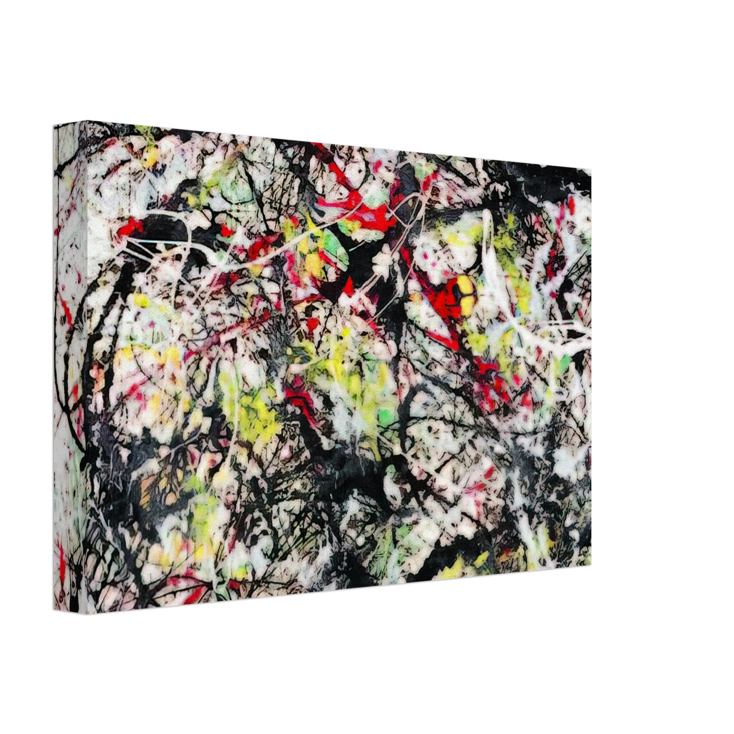 Jackson Pollock - NUMBER 48 1949 Canvas - 40x60 cm / 16x24 inches-canvas