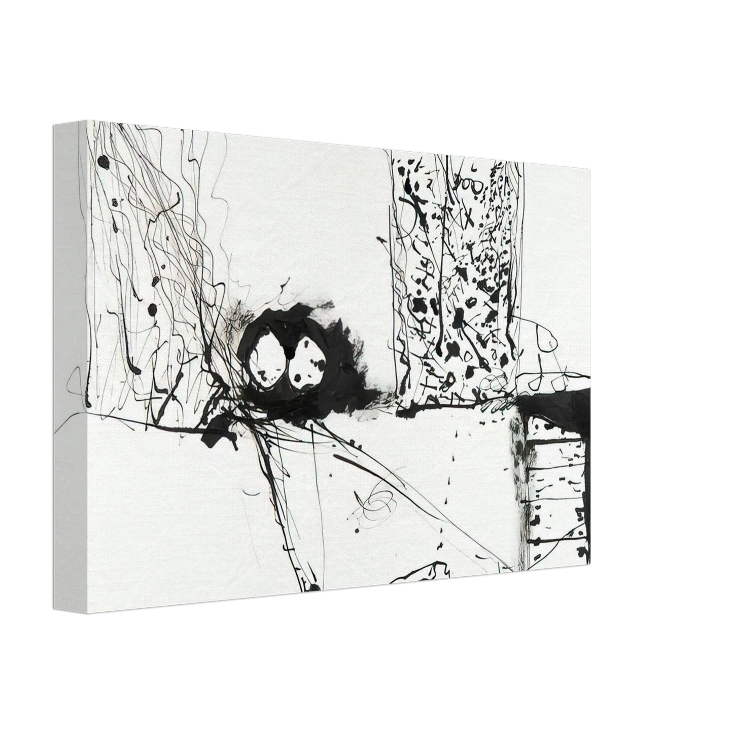 Gene Davis - Tree House - 1981 Canvas - 70x100 cm / 28x40 inches-canvas