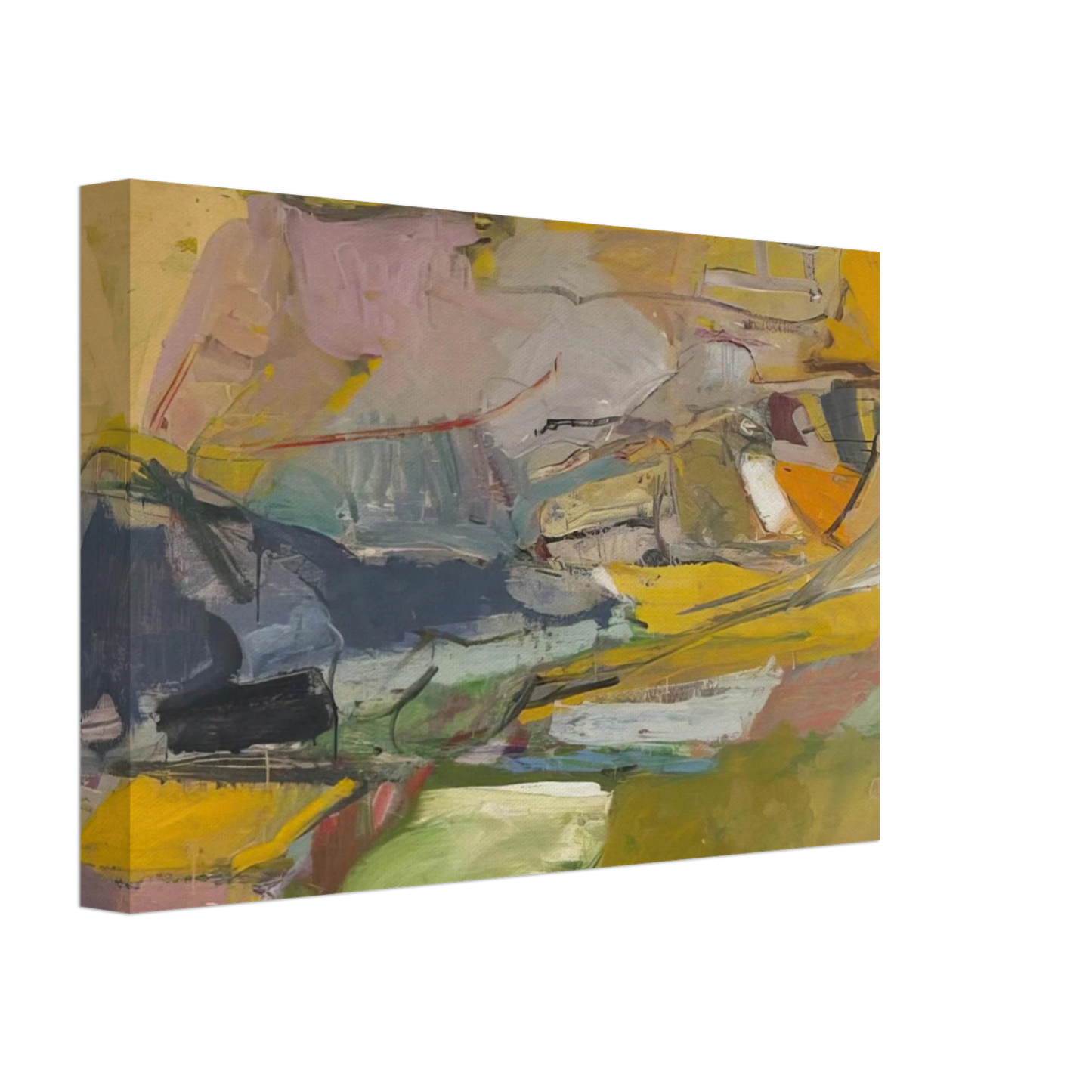 Richard Diebenkorn - Berkeley #57 Canvas - 40x60 cm / 16x24 inches-canvas