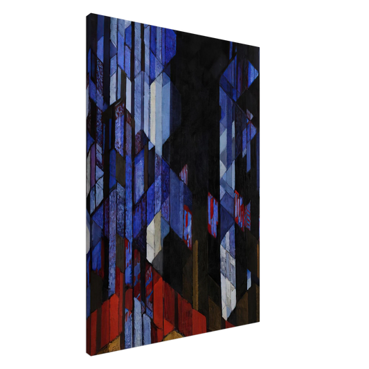 Frantisek Kupka - Cathedral Canvas - 20x30 cm / 8x12 inches-canvas