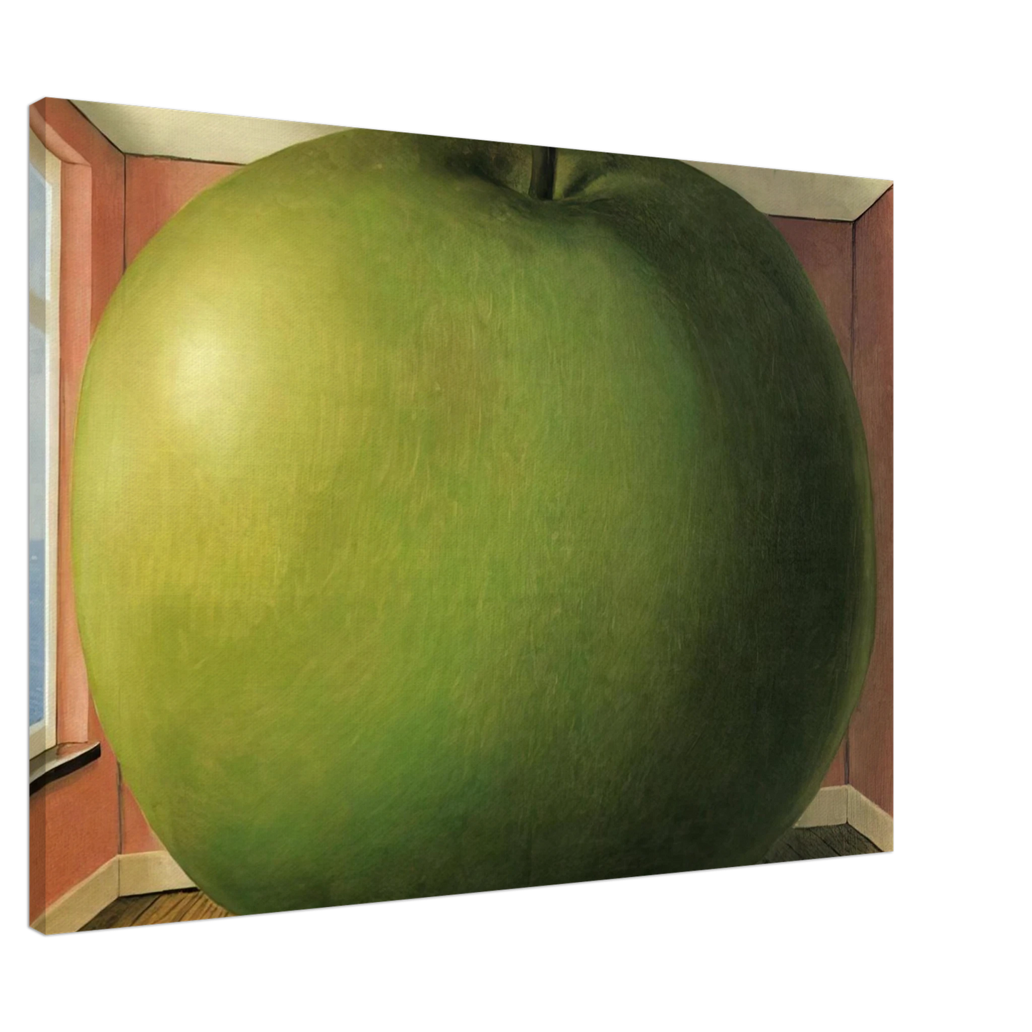 Rene Magritte - THE LISTENING ROOM 1952 Canvas - 20x30 cm / 8x12 inches-canvas