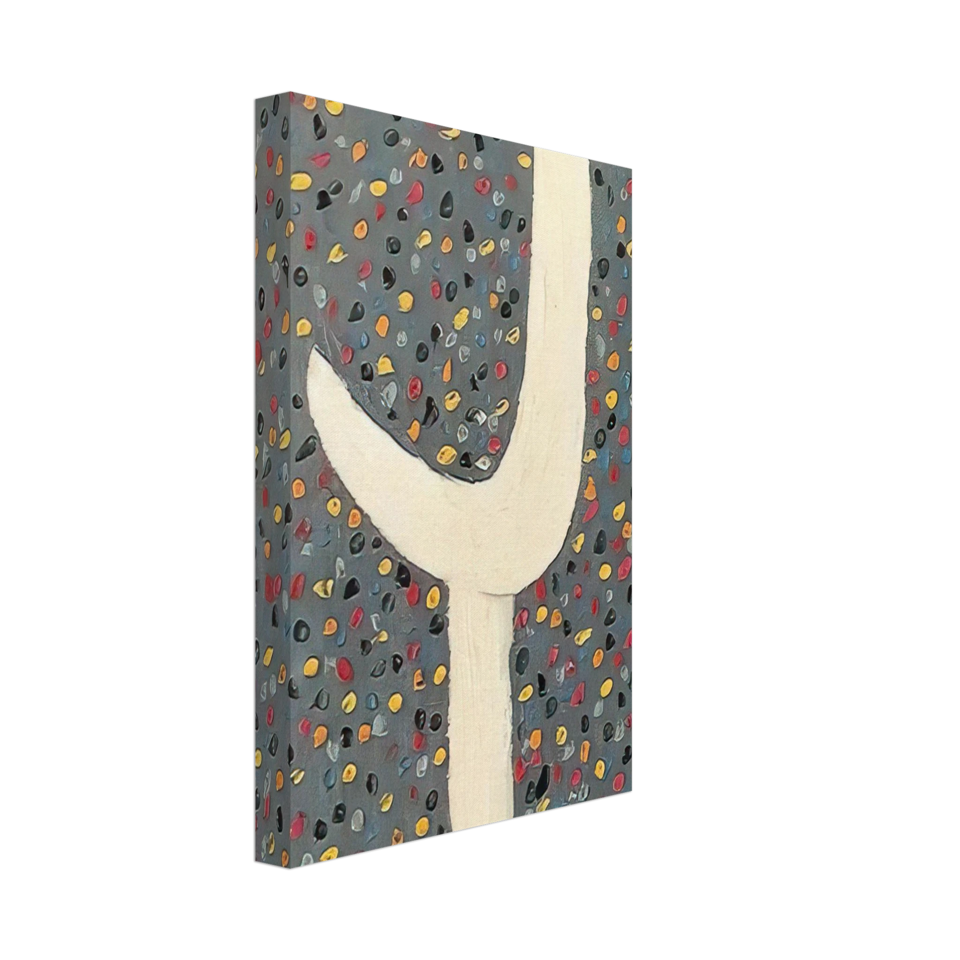 Forrest Bess - Tab Tied to the Moon Film - 1957 Canvas - 40x60 cm / 16x24 inches-canvas
