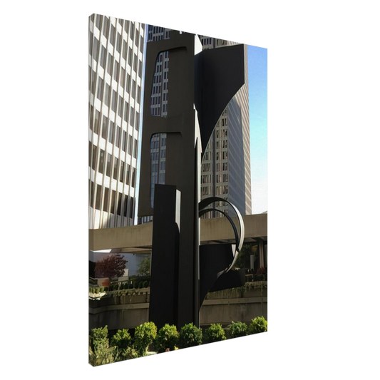 Louise Nevelson - SKY TREE 1977 Canvas - 20x30 cm / 8x12 inches-canvas