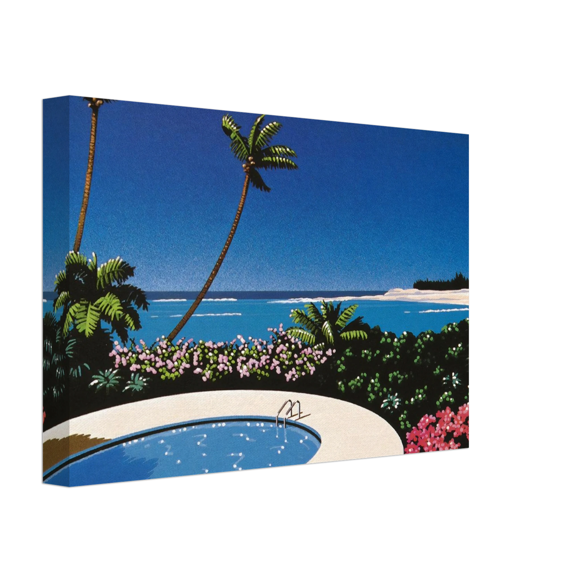 Hiroshi Nagai - Fall of Sound Canvas - 40x60 cm / 16x24 inches-canvas