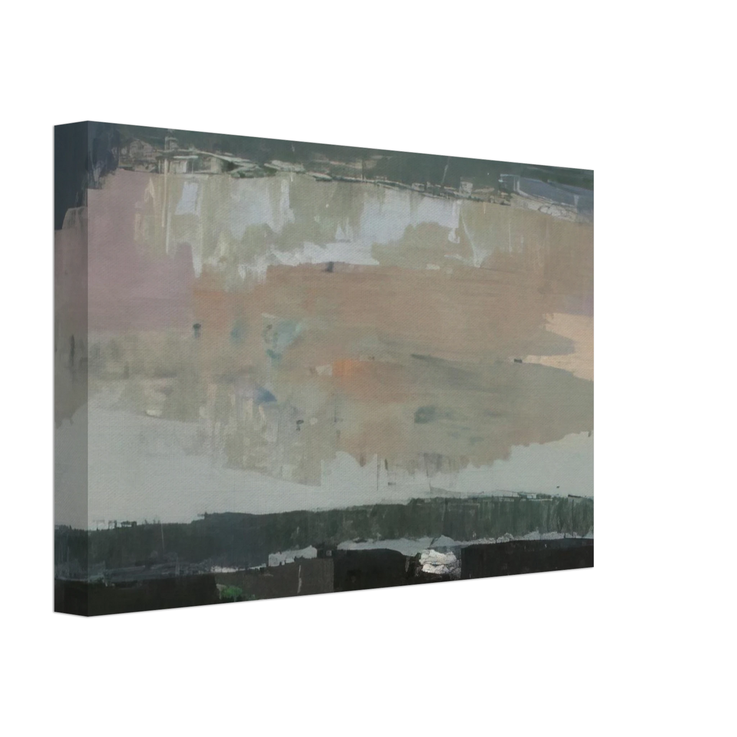 Nicolas de Stael - Gentilly - 1952 Canvas - 40x60 cm / 16x24 inches-canvas