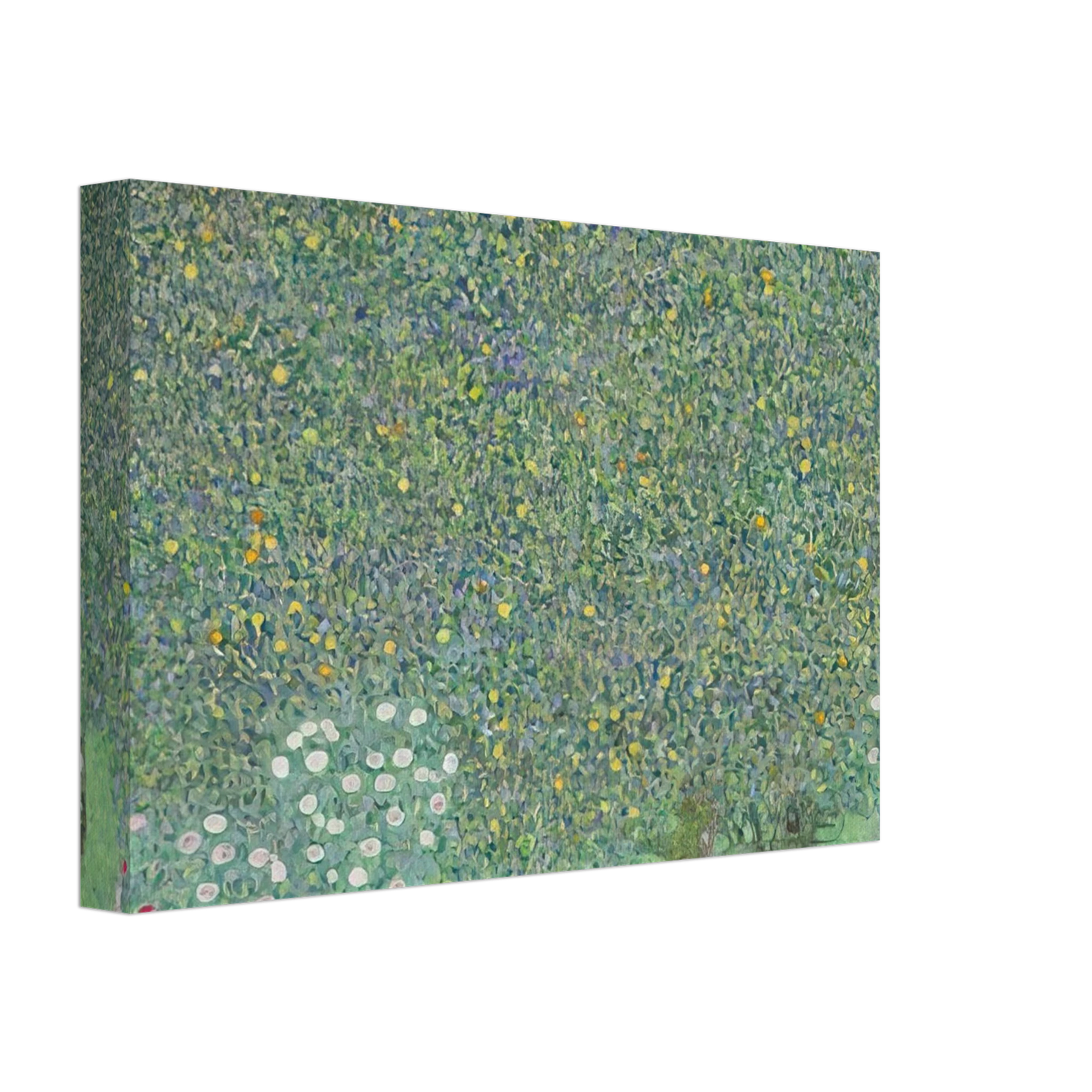 Gustav Klimt - ROSES UNDER THE TREES Canvas - 70x100 cm / 28x40 inches-canvas