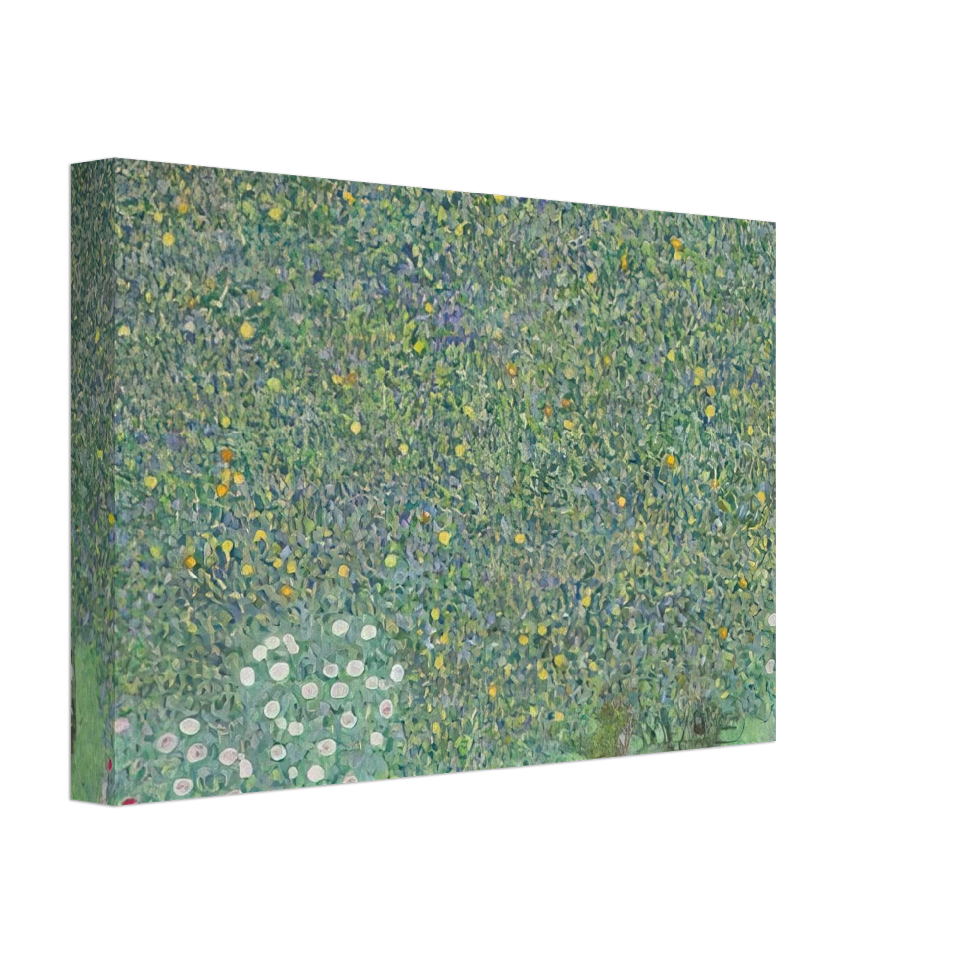 Gustav Klimt - ROSES UNDER THE TREES Canvas - 70x100 cm / 28x40 inches-canvas