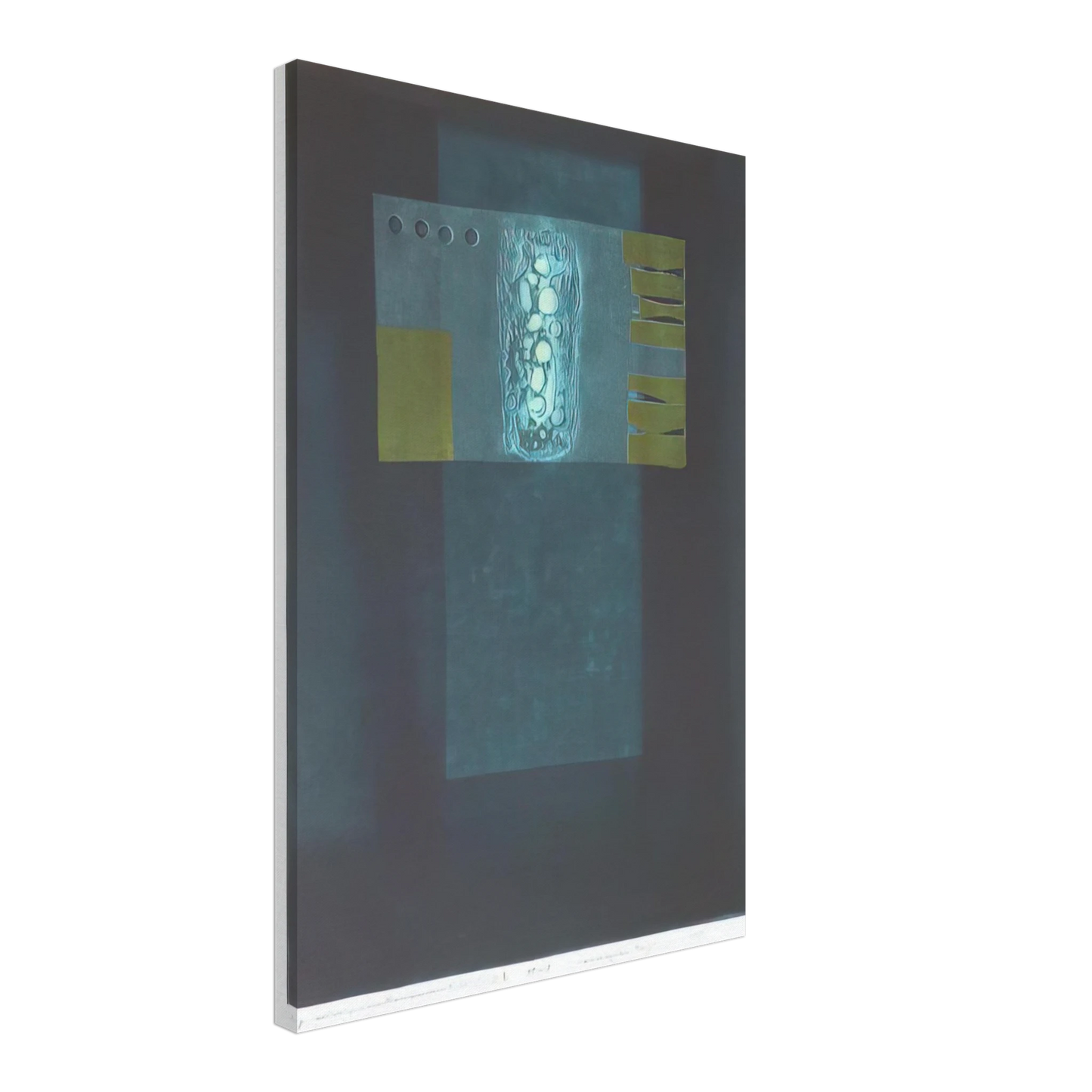 Hiroyuki Tajima - Impression of Small Monument - 1975 Canvas - 70x100 cm / 28x40 inches-canvas