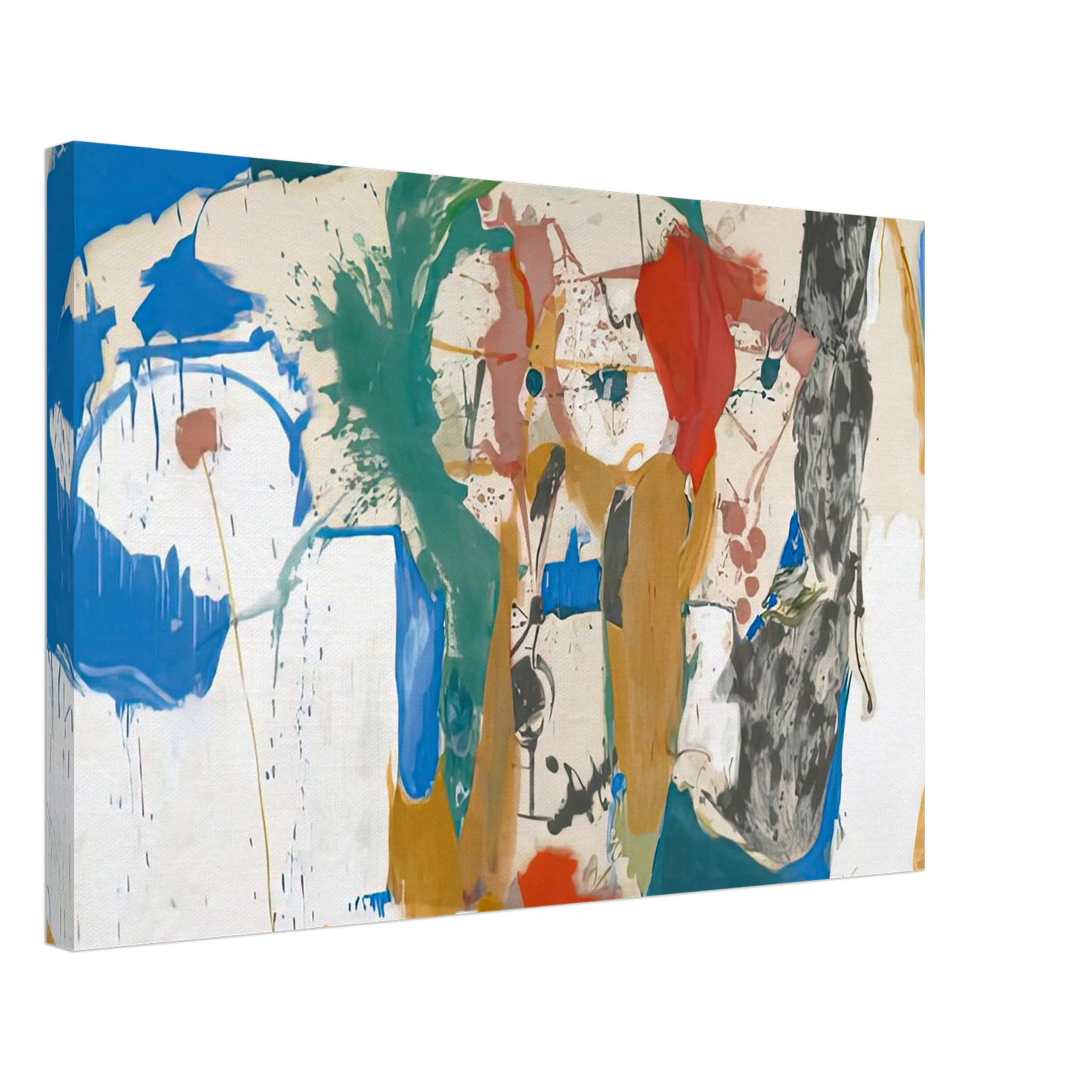 Helen Frankenthaler - Madridscape, 1959- Canvas - 40x60 cm / 16x24 inches-canvas