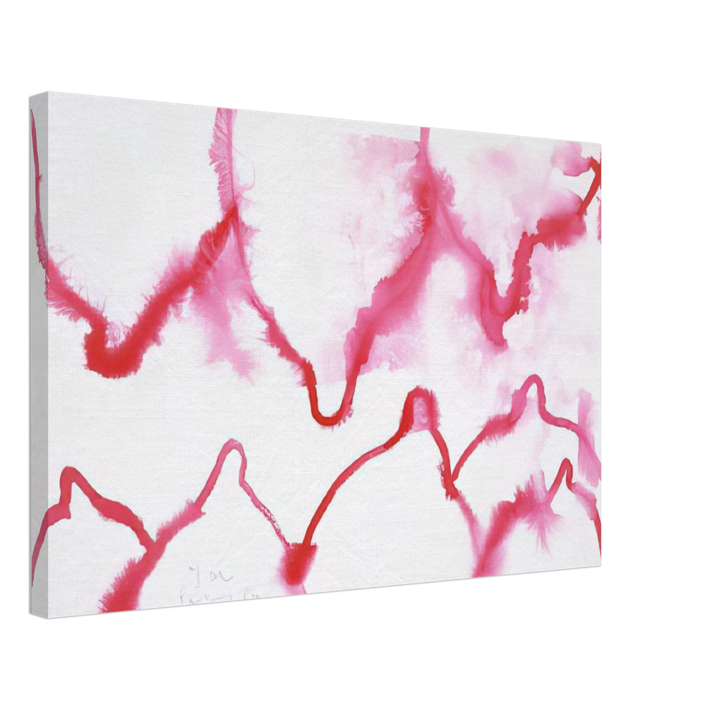 Louise Bourgeois - I AM LOOKING FOR MOTHERS 2007 Canvas - 70x100 cm / 28x40 inches-canvas