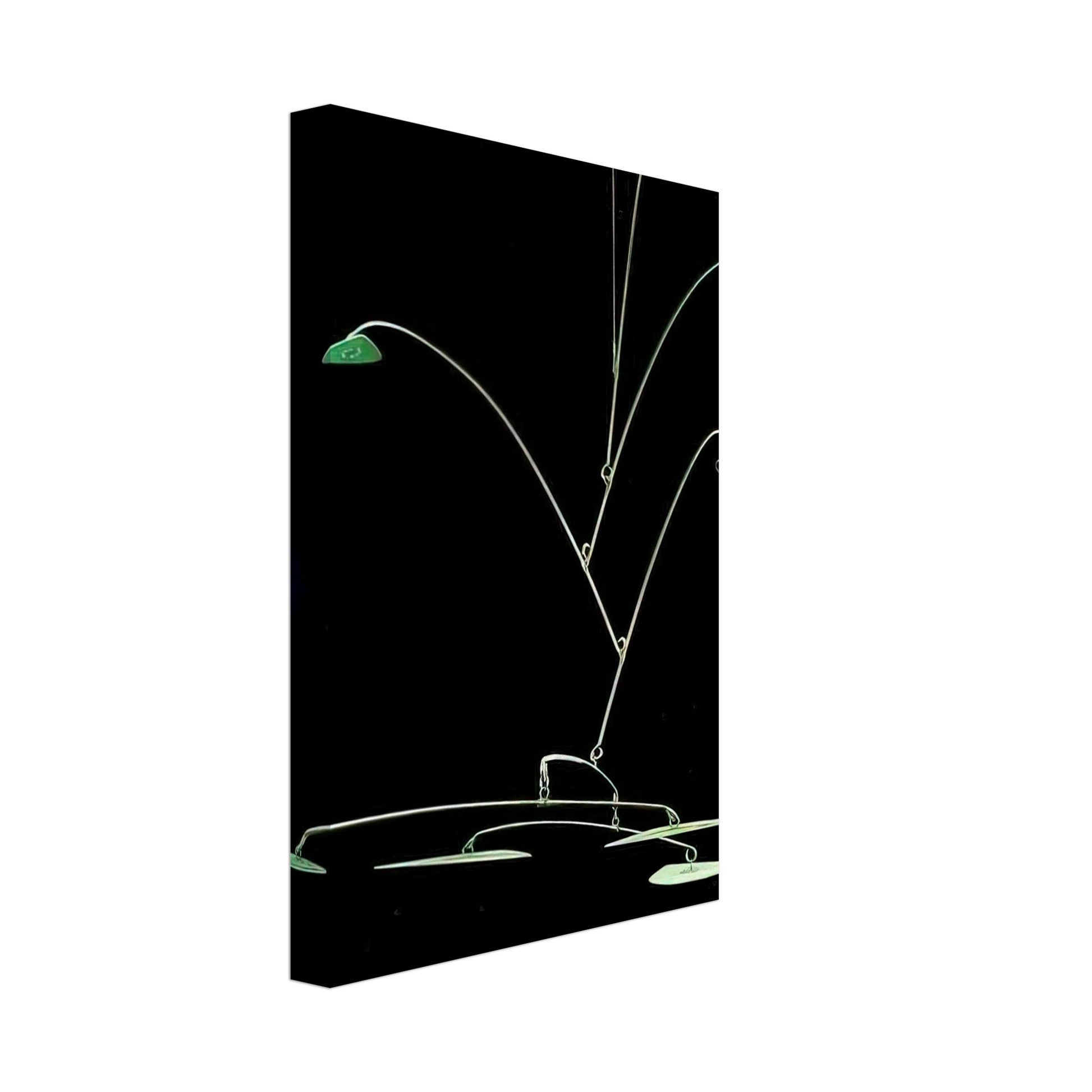 Alexander Calder - STAINLESS STEALER 1966 Canvas - 70x100 cm / 28x40 inches-canvas