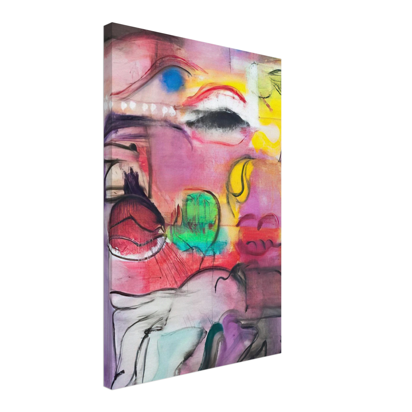 Grace Hartigan - Marilyn Canvas - 70x100 cm / 28x40 inches-canvas