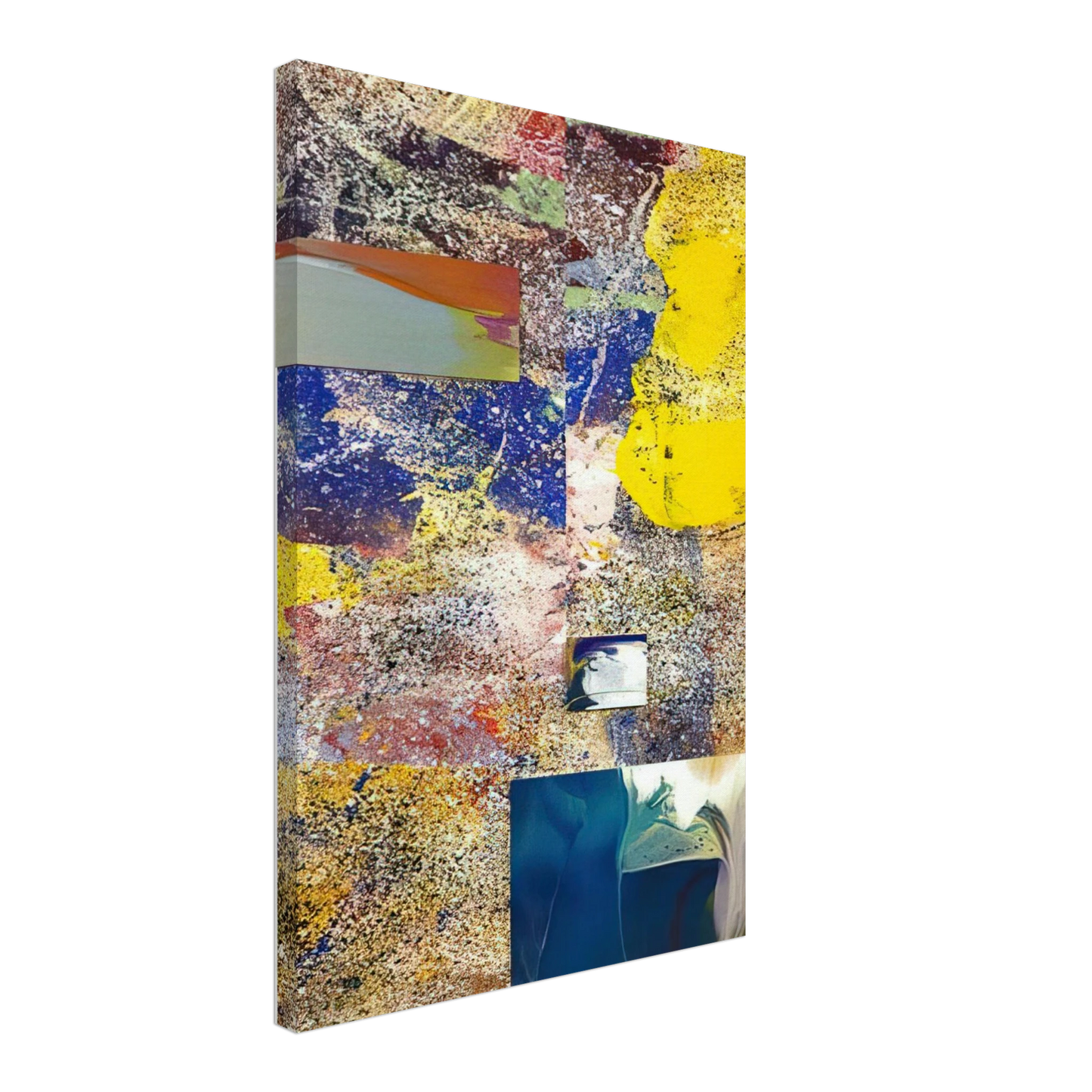 Sam Gilliam - Remembering Girls Ajar Canvas - 70x100 cm / 28x40 inches-canvas