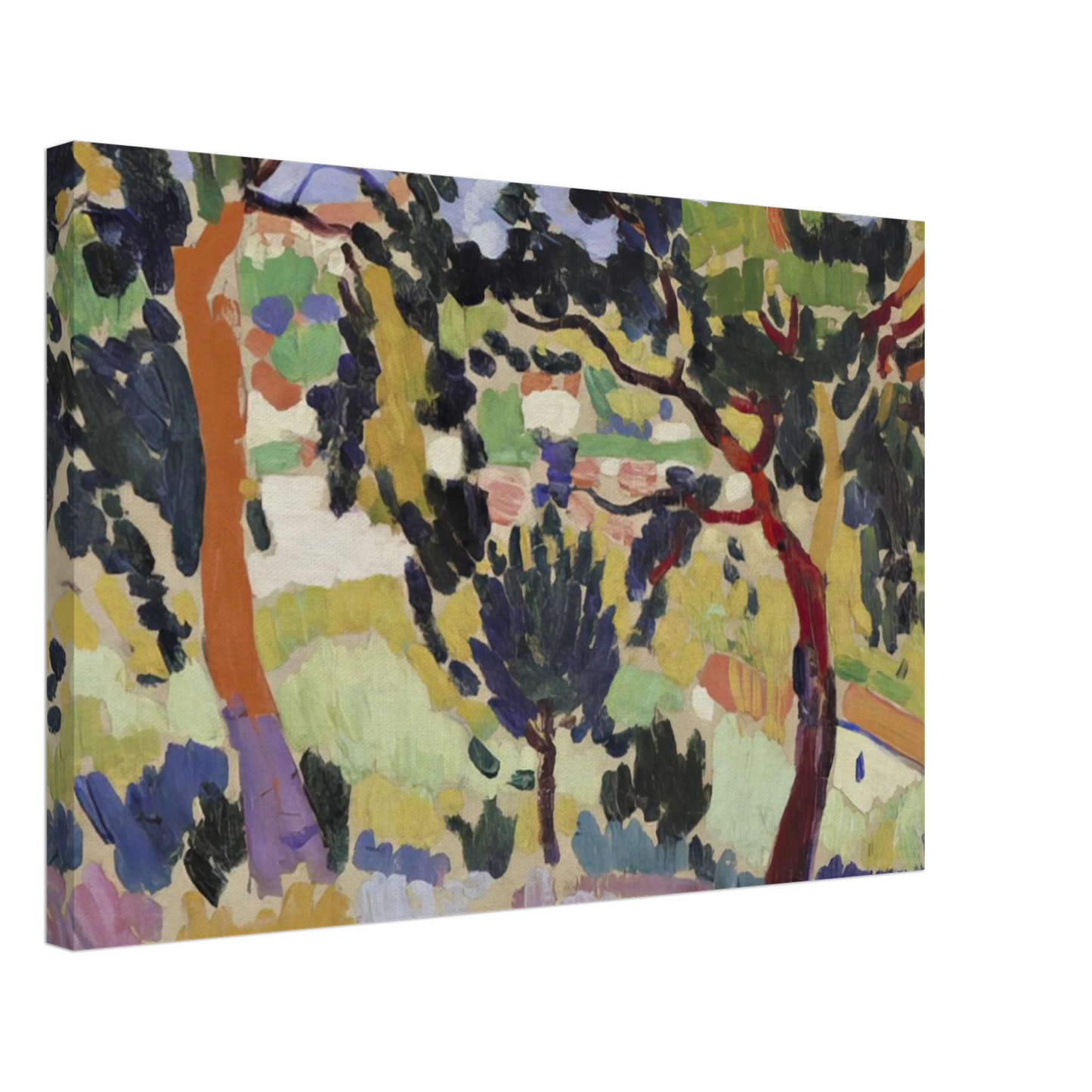 Andre Derain - L ESTAQUE 1906 Canvas - 70x100 cm / 28x40 inches-canvas