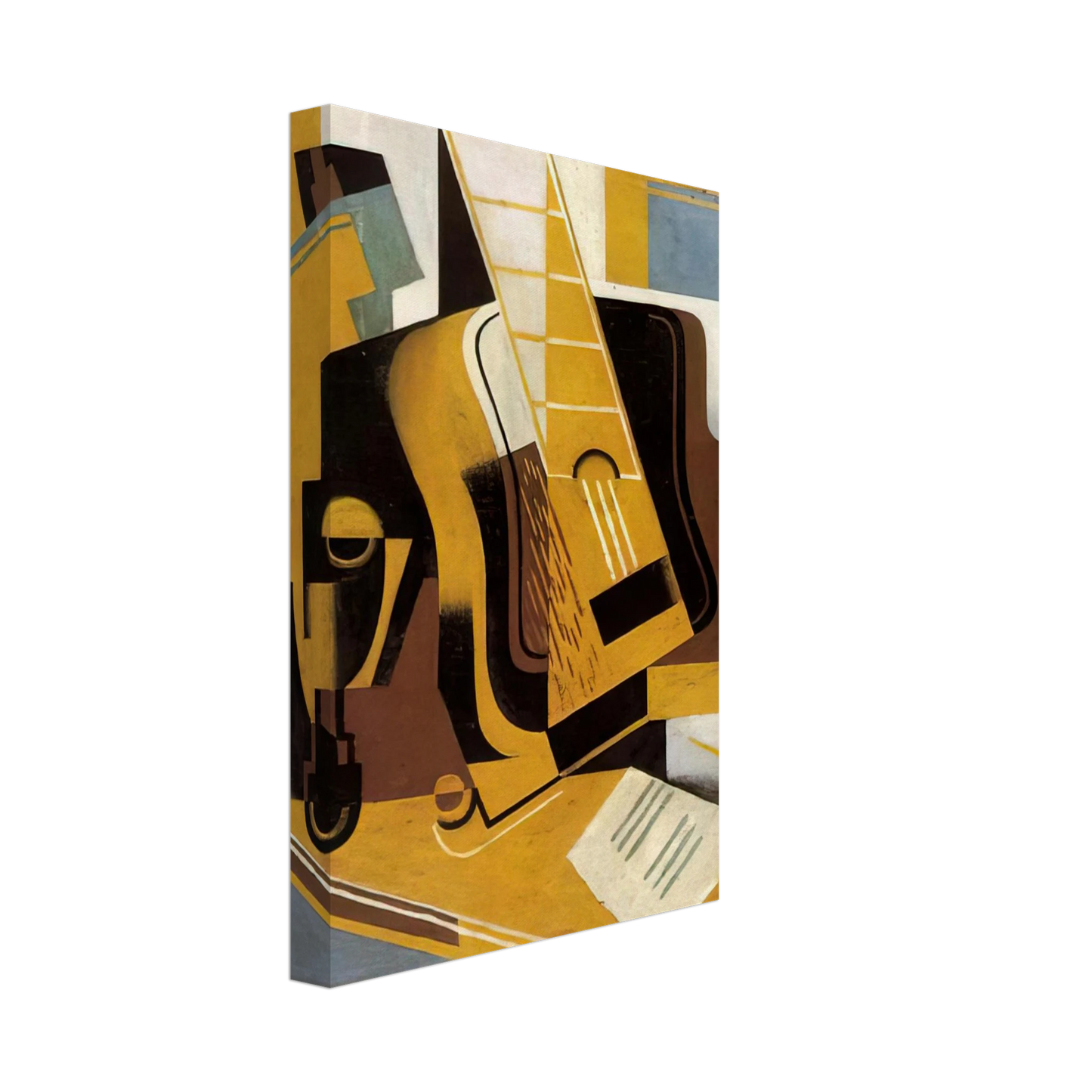 Juan Gris - PHOTOGRAPH OF THE GUITAR 1918 Canvas - 70x100 cm / 28x40 inches-canvas