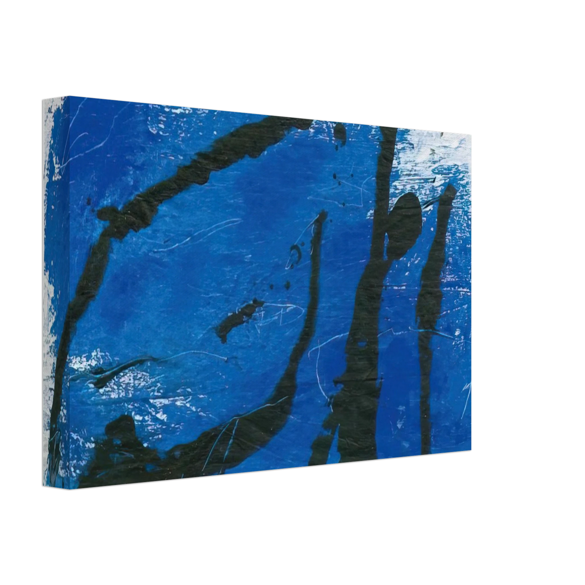 Emil Schumacher - G-7 - 1987 Canvas - 70x100 cm / 28x40 inches-canvas