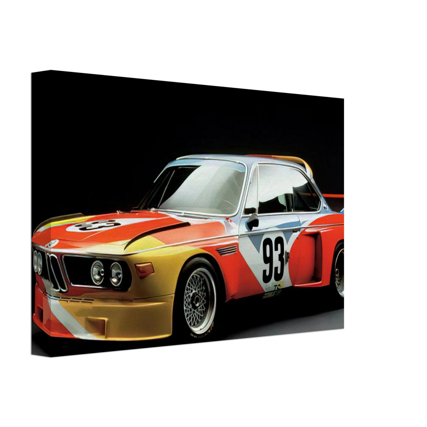 Alexander Calder - ART CAR 1975 Canvas - 70x100 cm / 28x40 inches-canvas