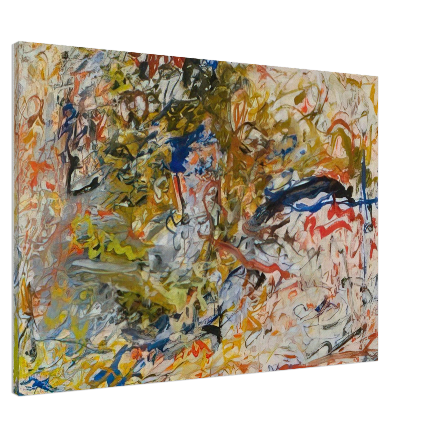 Milton Resnick - UNTITLED 1960 Canvas - 20x30 cm / 8x12 inches-canvas