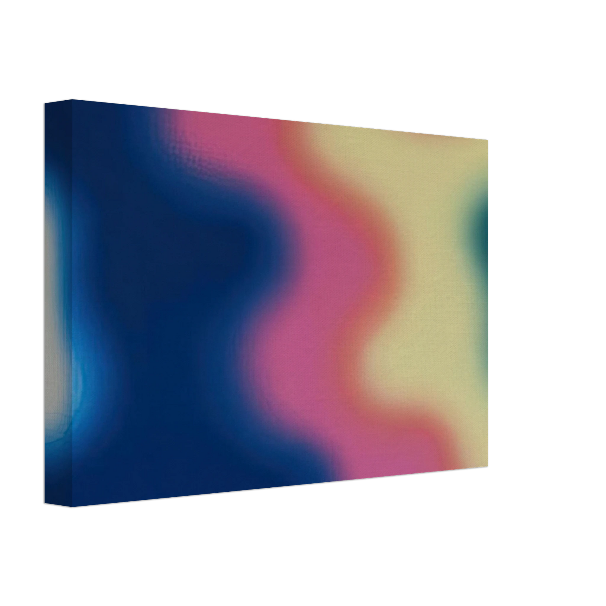 Wojciech Fangor - M-14 - 1970 Canvas - 40x60 cm / 16x24 inches-canvas